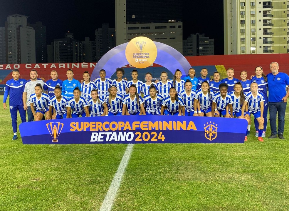 Avaí Kindermann é semifinalista da Supercopa Feminina 2024 — Foto: Avaí Kindermann
