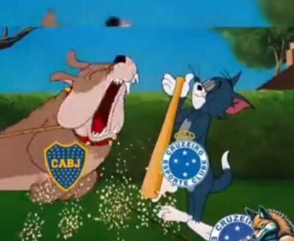 Desempenho do Cruzeiro contra o Boca Juniors inspira criação de memes online