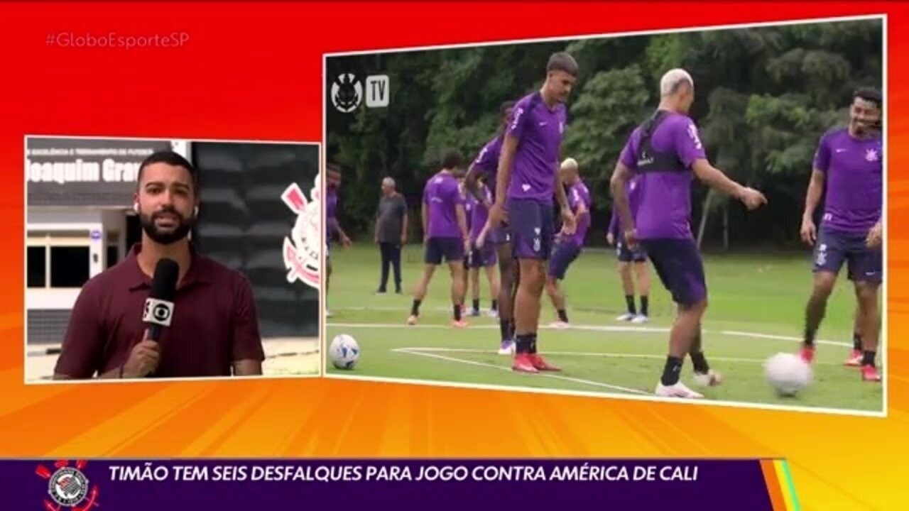 Corinthians e América de Cali prestarão homenagem a Rincón na Sul-Americana.