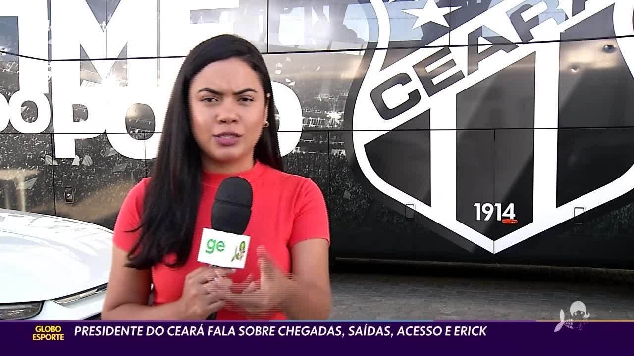 Presidente do Ceará fala sobre chegadas, saídas, acesso e Erick
