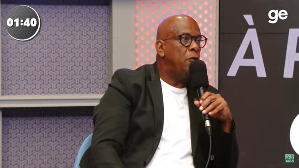 André Negão, candidato à presidência do Corinthians — Foto: Reprodução