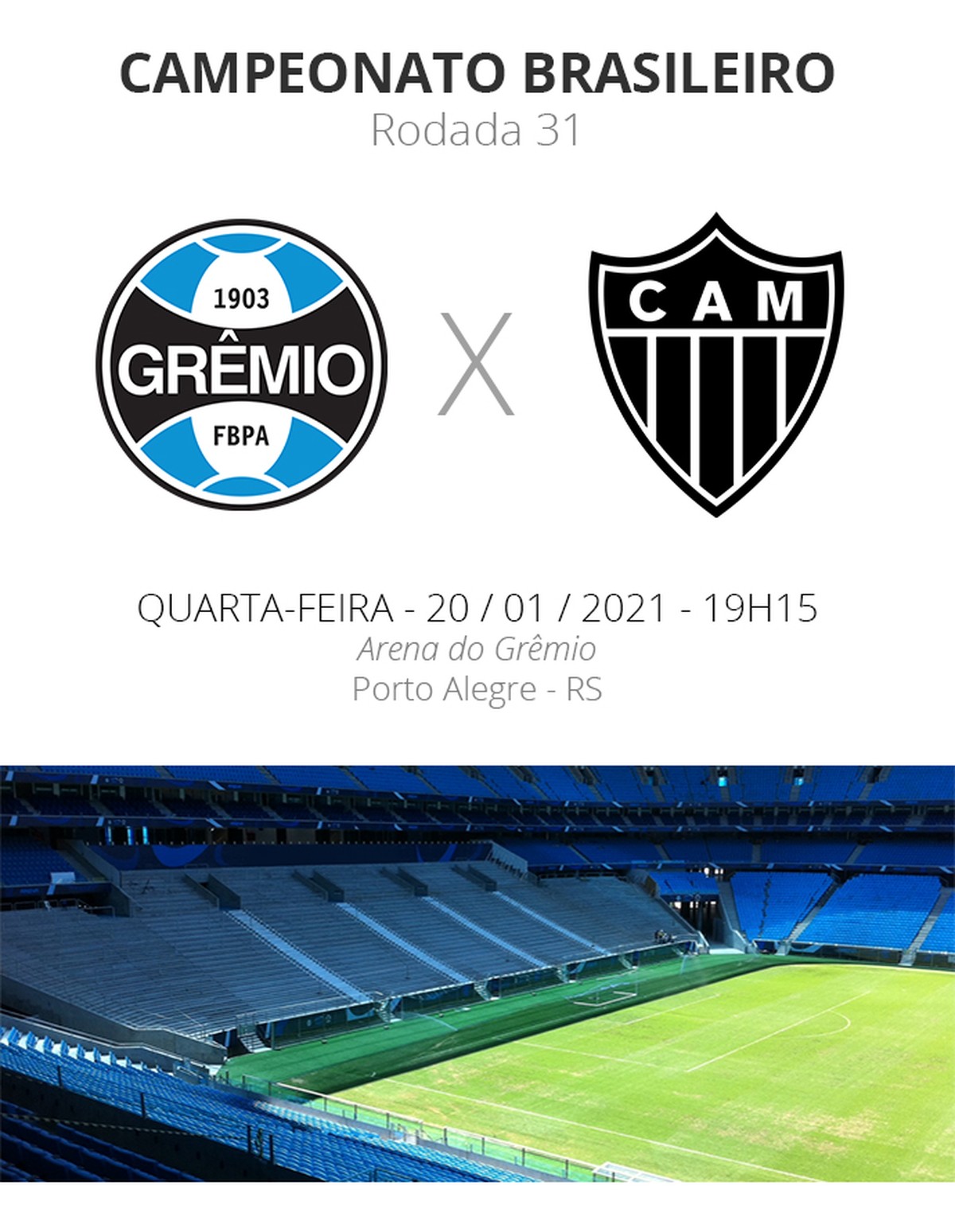 Atlético-MG x Grêmio: onde assistir, horário, escalações e arbitragem -  25/09/2020 - UOL Esporte