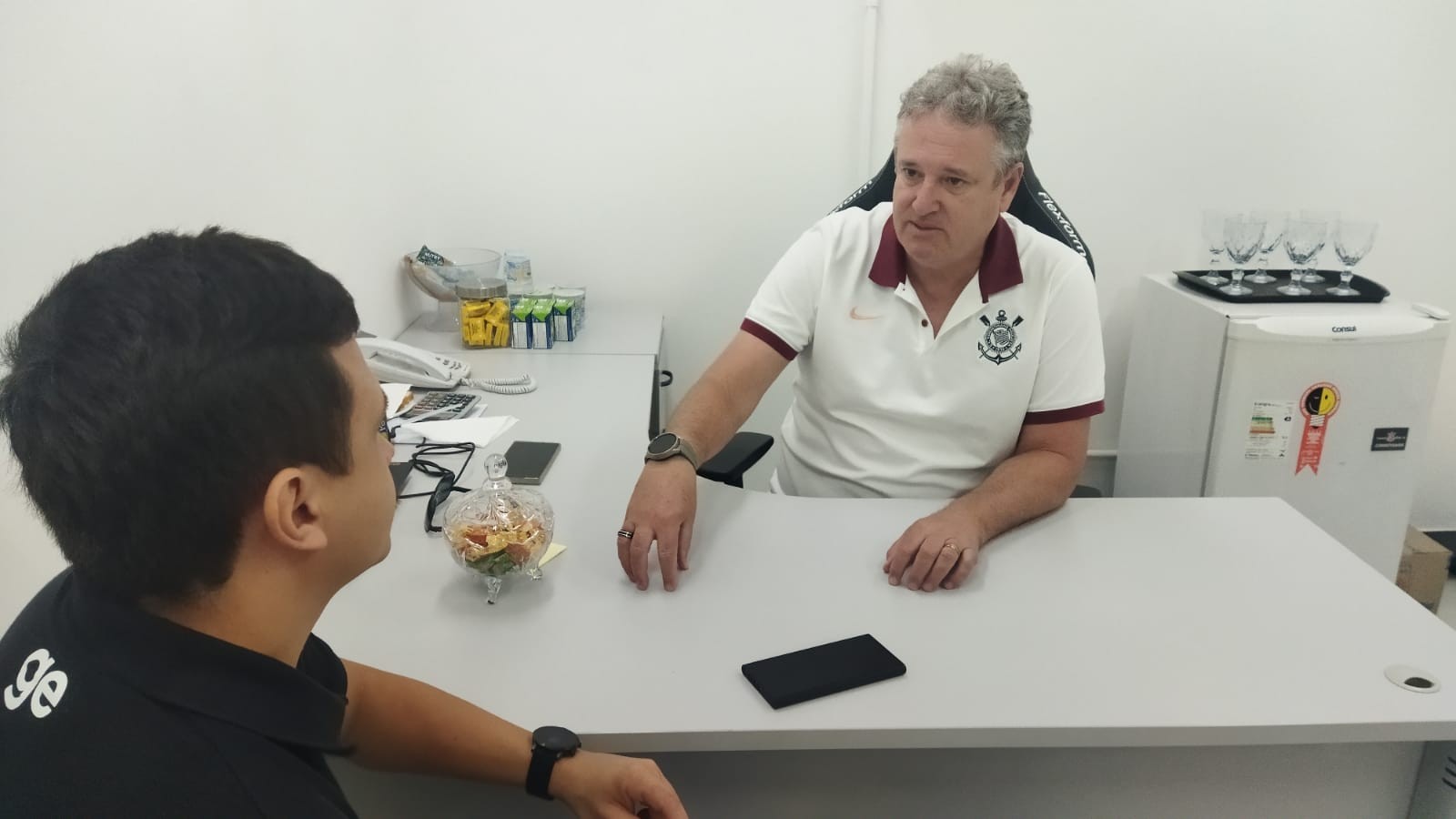 Erasmo Damiani dá os primeiros passos na base do Corinthians, visando profissionalização e mapeamento técnico