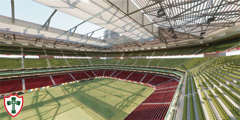 Portuguesa apresenta projeto de reforma do Canindé — Foto: Divulgação