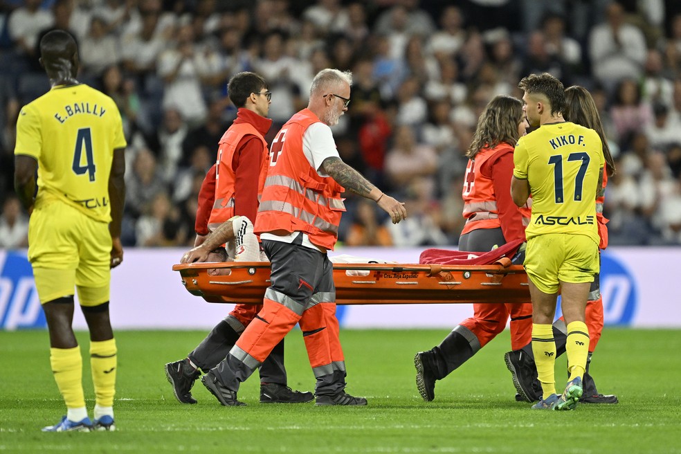 Carvajal sofre lesão grave e não joga mais pelo Real Madrid nesta temporada — Foto: Getty Images