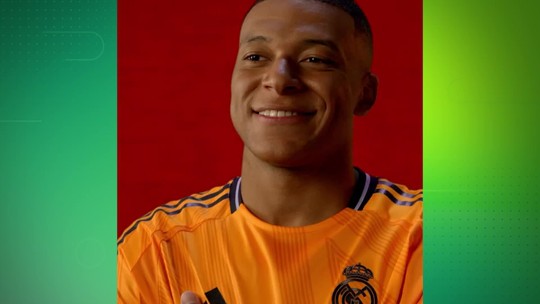 Real Madrid divulga segundo uniforme laranja para a temporada 2024/25; veja - Programa: ge highlights 