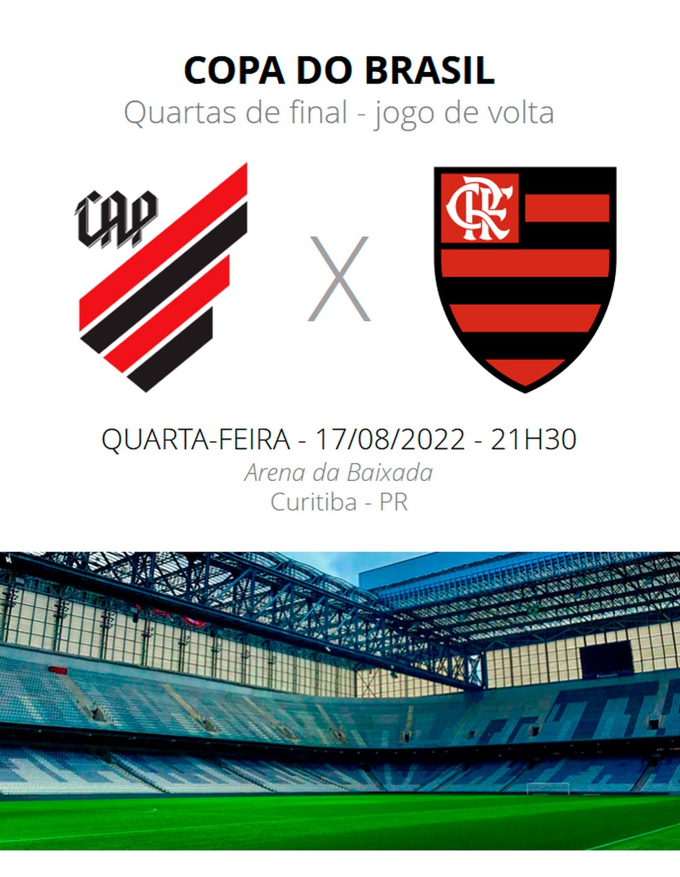 Flamengo x Athletico-PR - onde assistir, horário do jogo e escalações