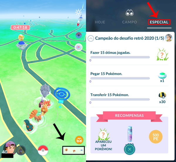Todas as Tarefas da Pesquisa do Desafio retrô de Pokémon Go 2020: Kanto -  Dot Esports Brasil