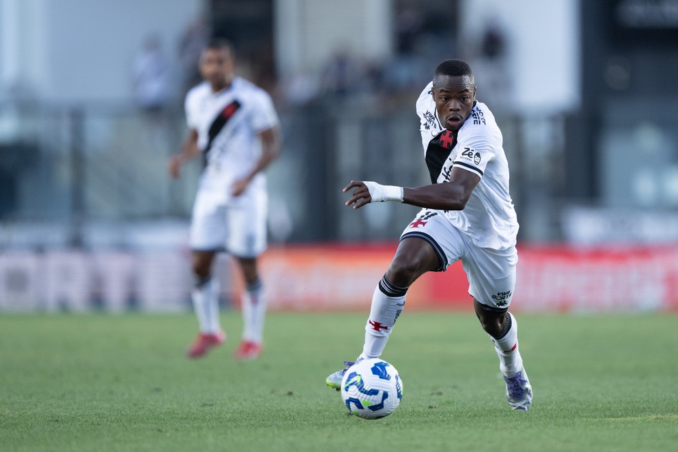 Andrés Gómez em ação pelo Vasco