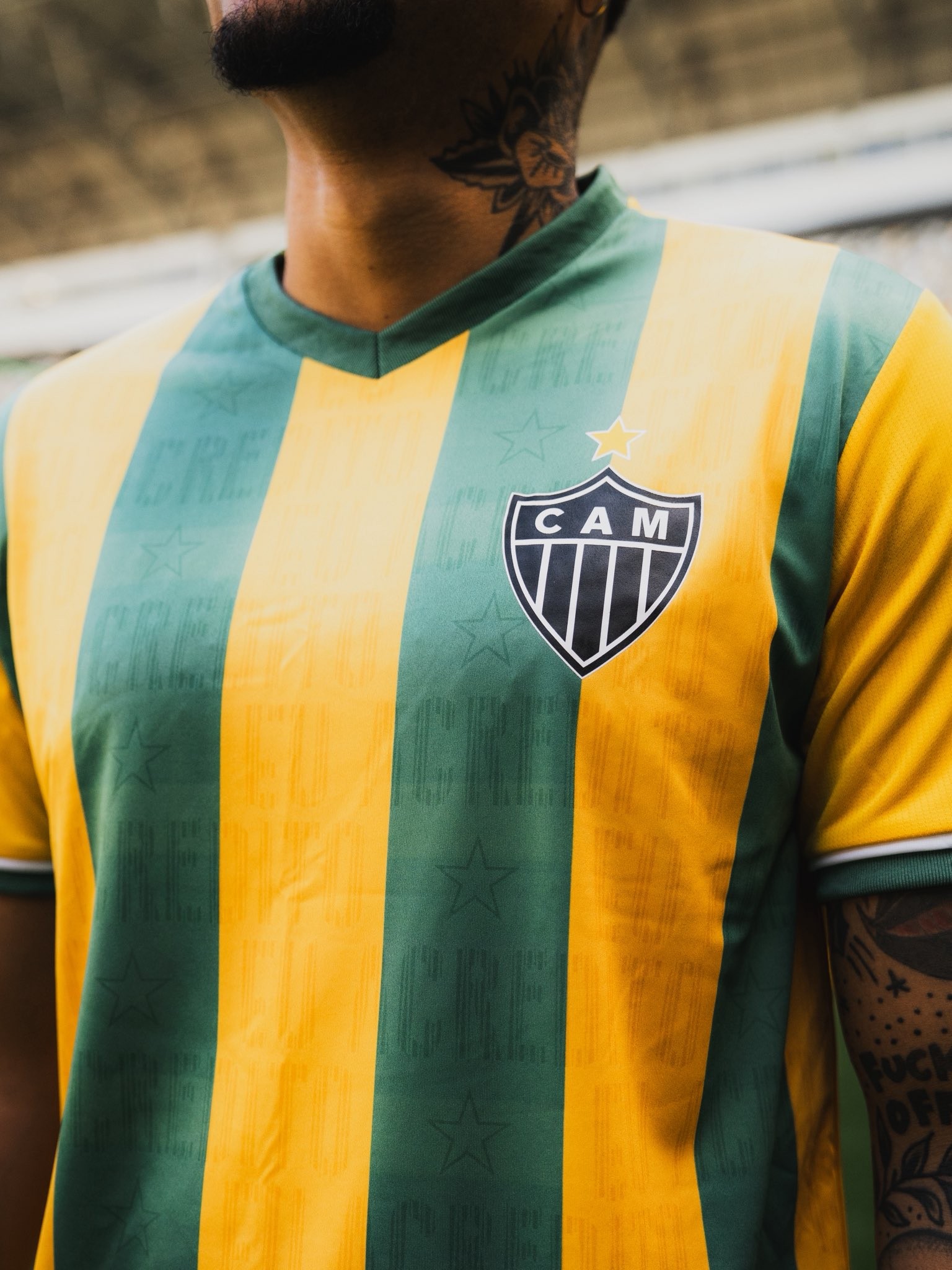 Atlético-MG lança camisa em homenagem à seleção brasileira; veja fotos | Ge