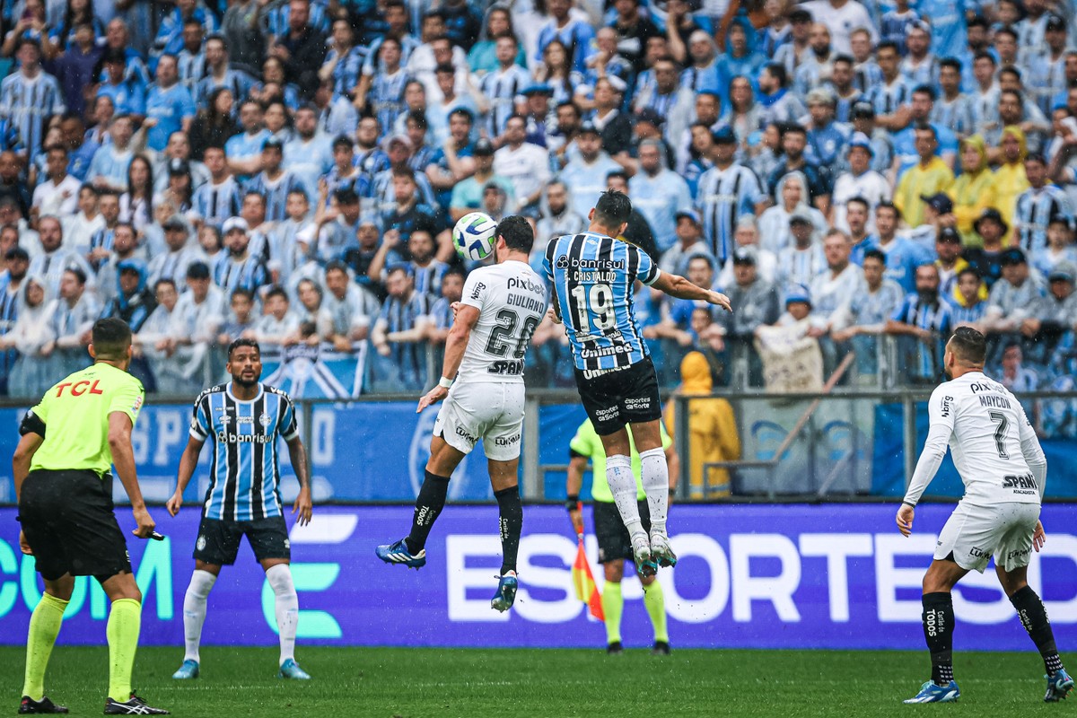 Atuações do Grêmio: time sofre com a retranca do Corinthians e tropeça em casa; dê suas notas