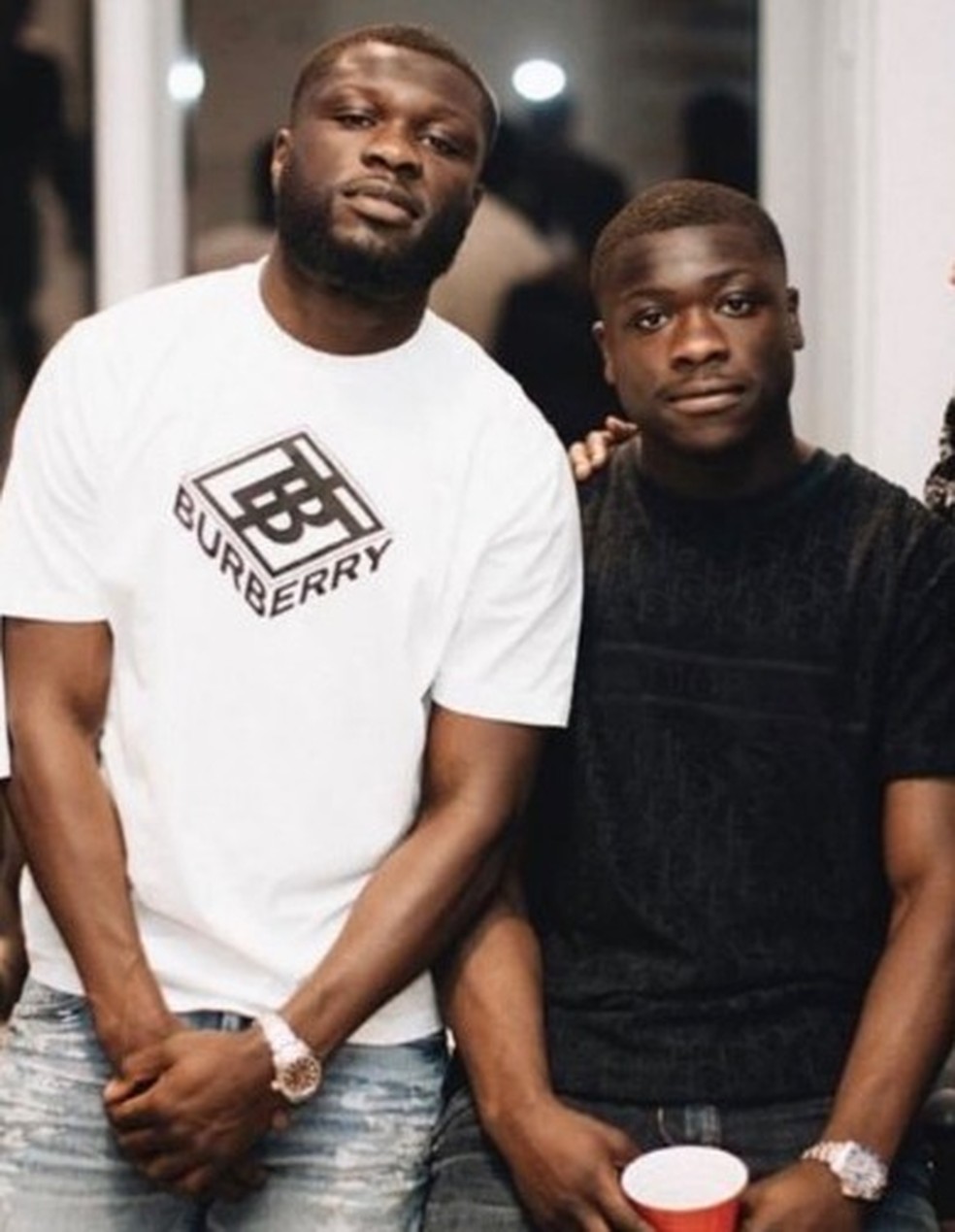 Derrick Luckassen e Brian Brobbey vão jogar a Copa — Foto: Reprodução Instagram