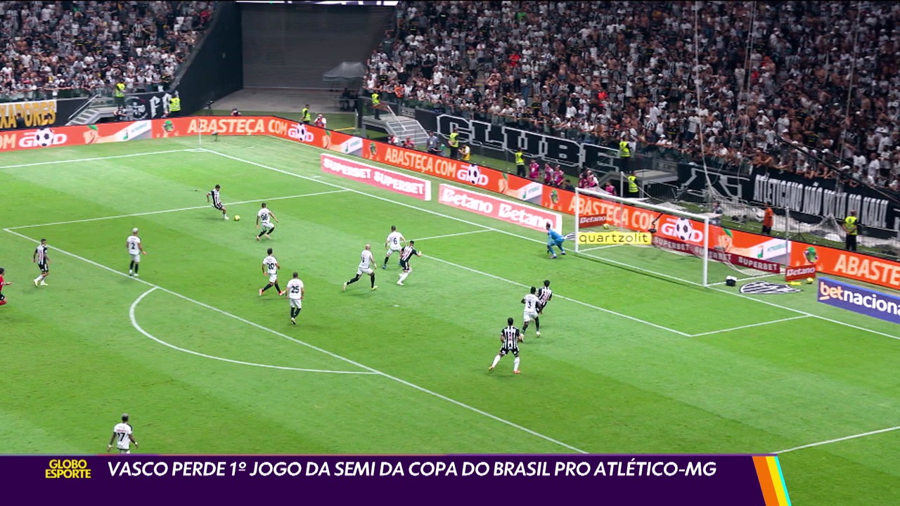 Vasco perde 1º jogo da semi da Copa do Brasil pro Atlético-MG