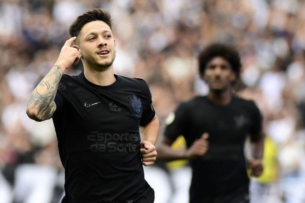 Garro foi decisivo para a vitória do Corinthians contra o Vasco — Foto: Marcos Ribolli