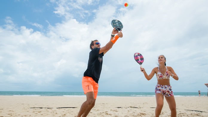 Beach Tennis é a nova atração e opção de lazer no festival Na Praia