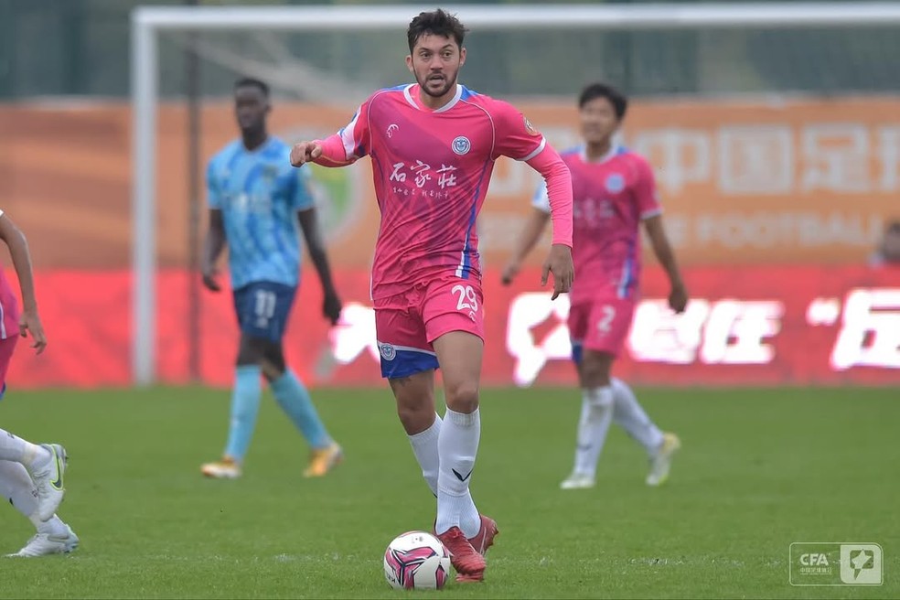 João Leonardo em ação na China