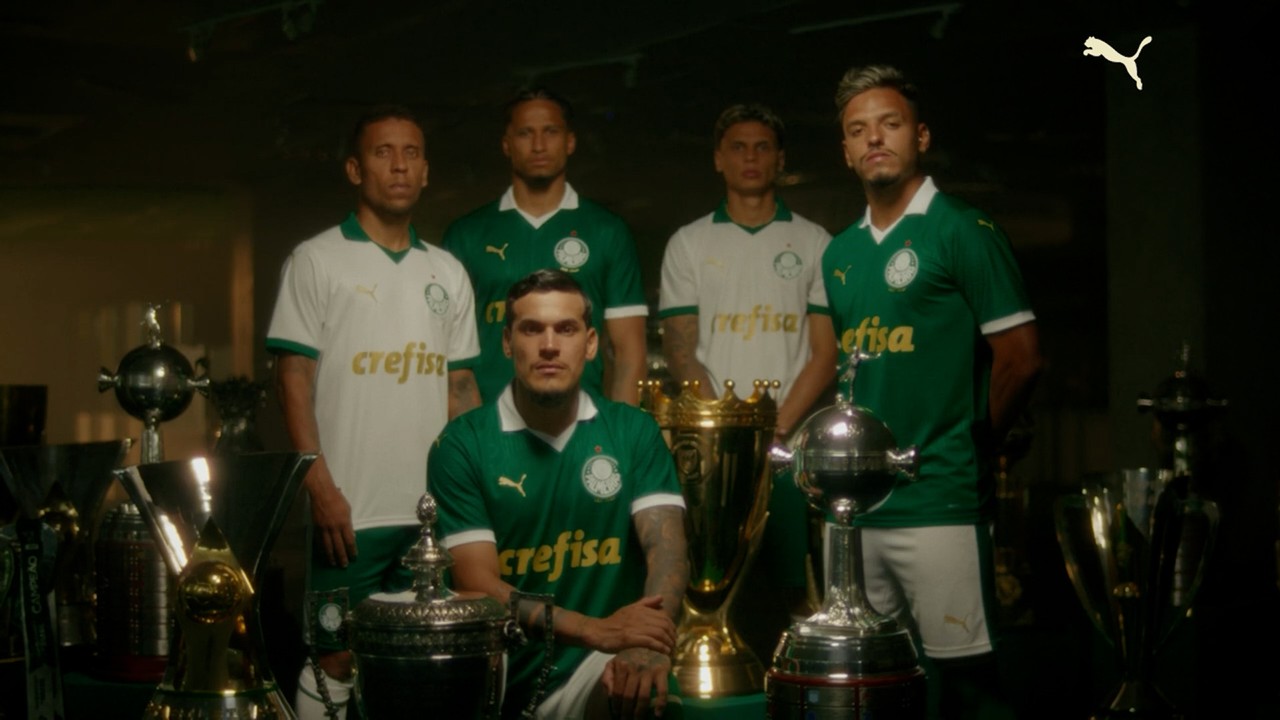 Palmeiras lança sua nova camisa para a temporada 2024