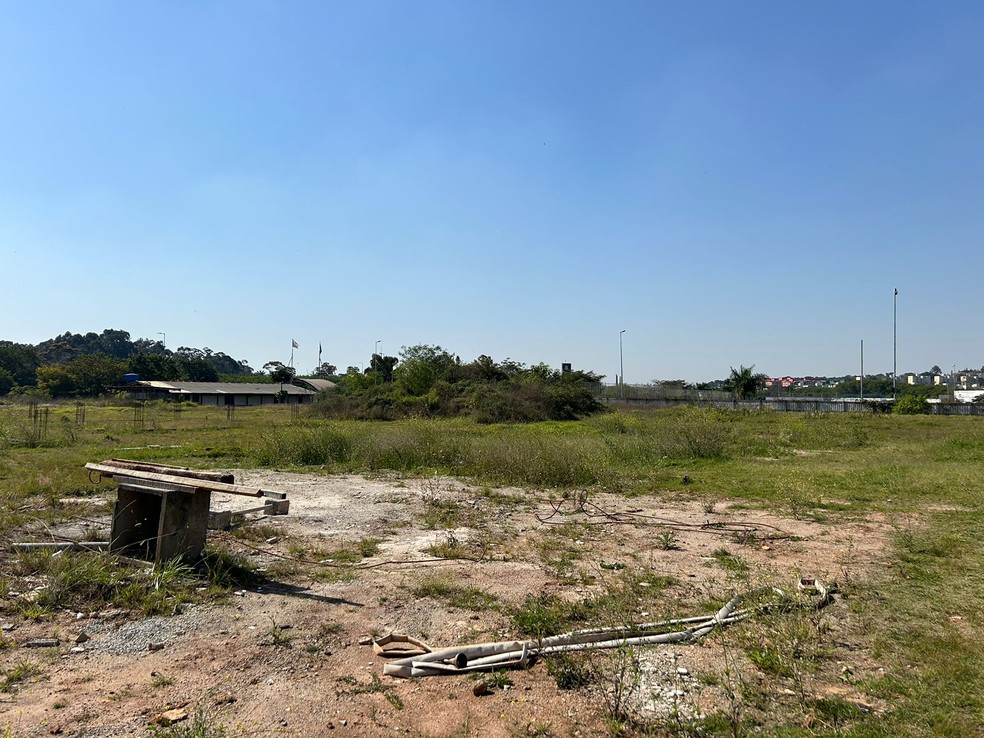 Terreno do Corinthians para construção de alojamento para a base