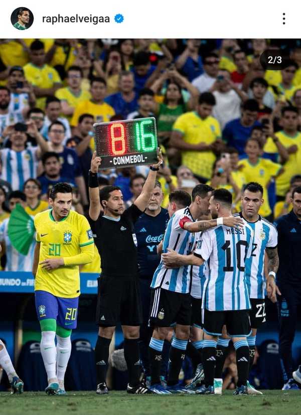 Raphael Veiga, do Palmeiras, revela troca de camisa com Messi na Seleção: 