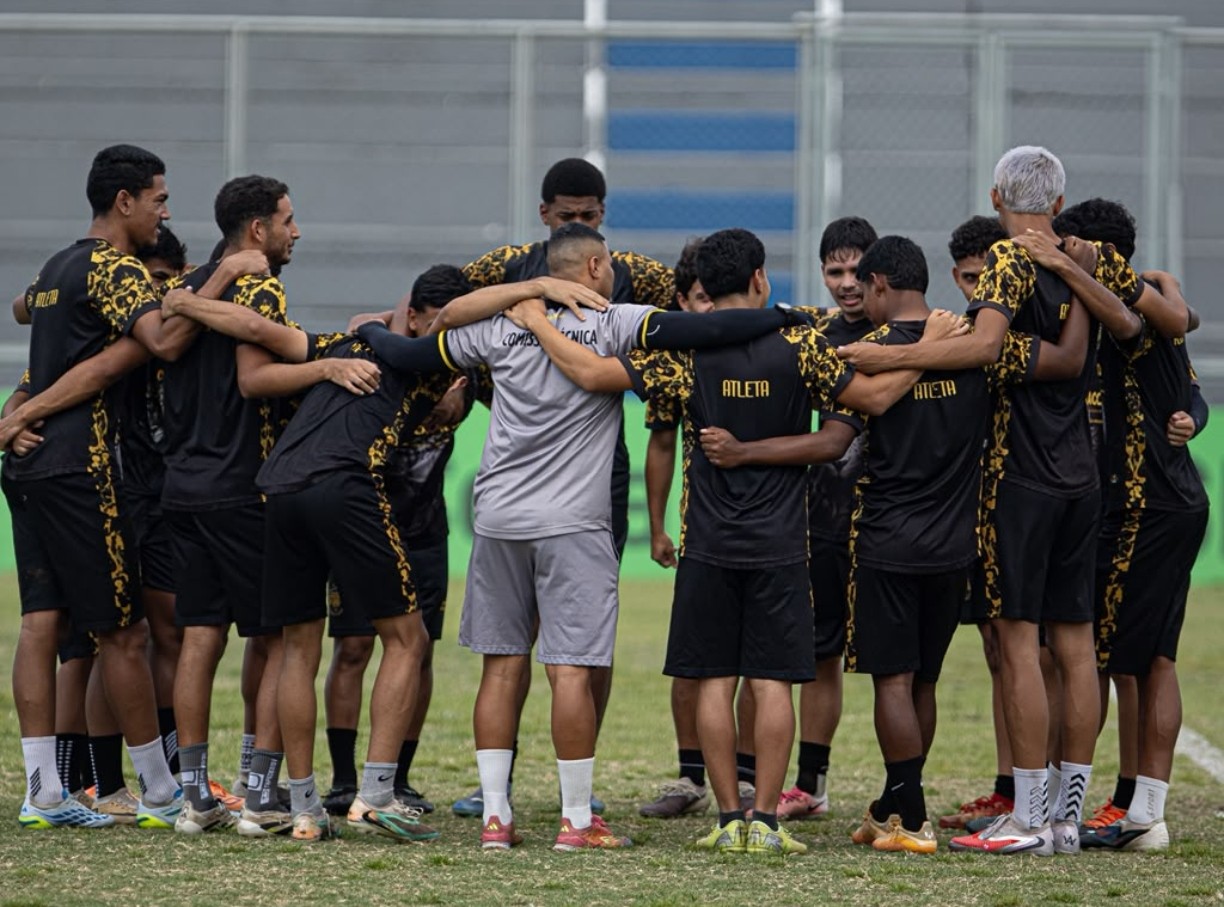 Amazonas encerra preparação em Manaus para a volta com Atlético-MG na Copa do Brasil Sub-20