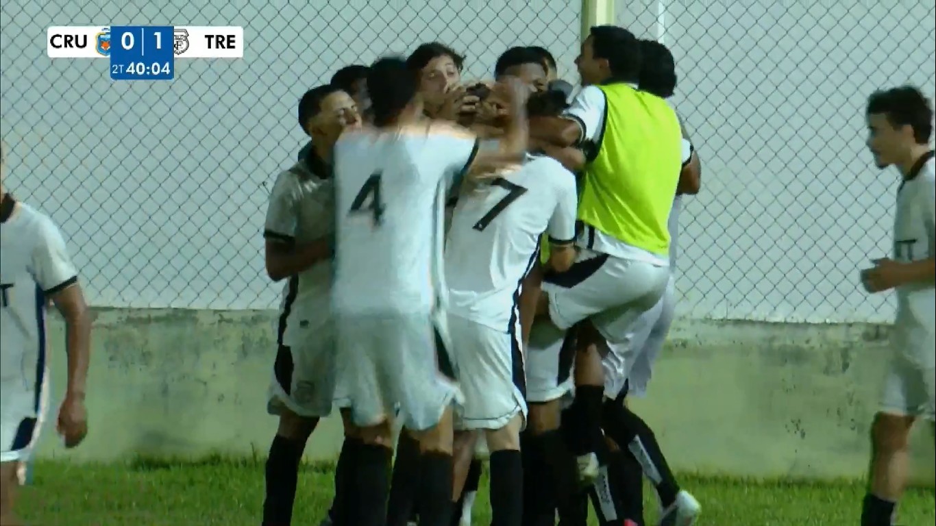 Treze vence o Cruzeiro-PB por 1 a 0 e sai na frente na decisão do Paraibano Sub-20