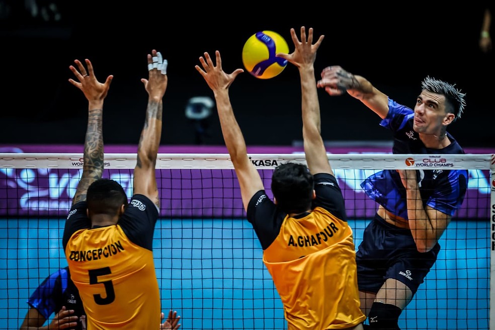 Ciudad Voley, Shahdab Yazd, Mundial de Clubes masculino de vôlei — Foto: Volleyball World