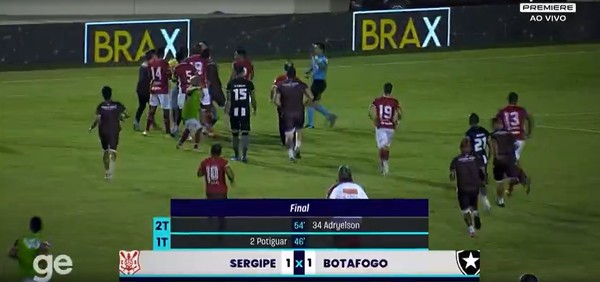 Augusto Potiguar sobre árbitro de Sergipe x Botafogo: Falou que