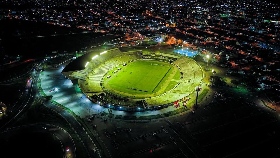 Estádio Almeidão, em João Pessoa, será o palco de Botafogo-PB x Concórdia — Foto: Estefinho Francelino/Campinense