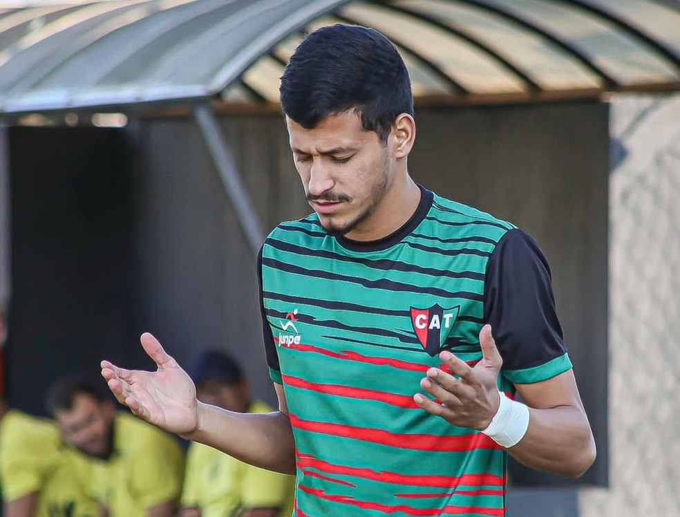Danilo Ant�nio � contratado pelo Nacional de Patos � Foto: Reprodu��o/Redes Sociais