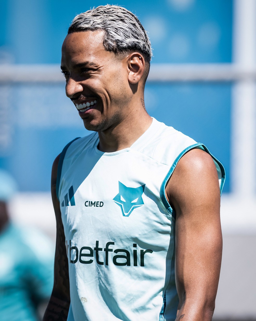 Matheus Pereira Cruzeiro — Foto: Gustavo Aleixo/Cruzeiro