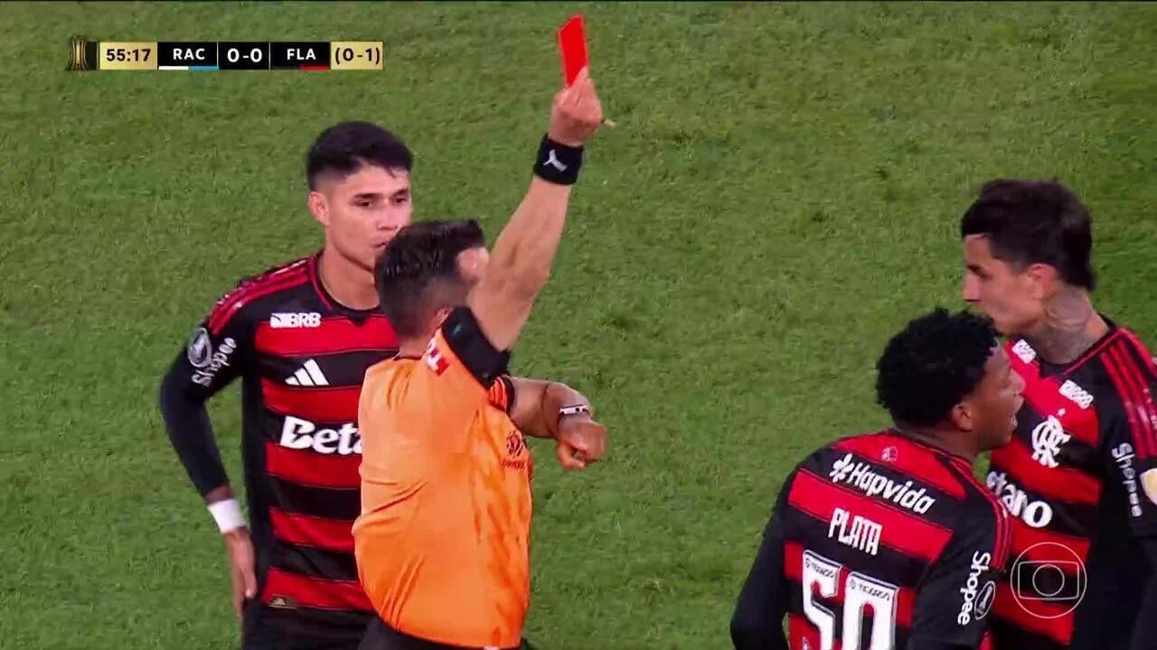 Flamengo recebe dura penalidade da Conmebol: atacante suspenso por dois jogos e multado