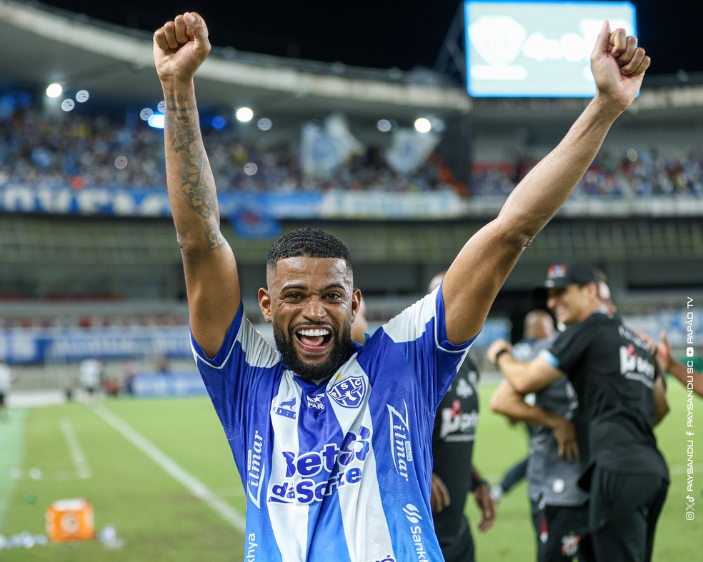 Castro e outros jogadores do Paysandu são afastados do elenco - Crédito: Jorge Luís Totti/Paysandu