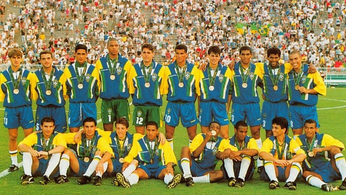 Amistoso Pré-Olímpico 1996, Estados Unidos x Brasil