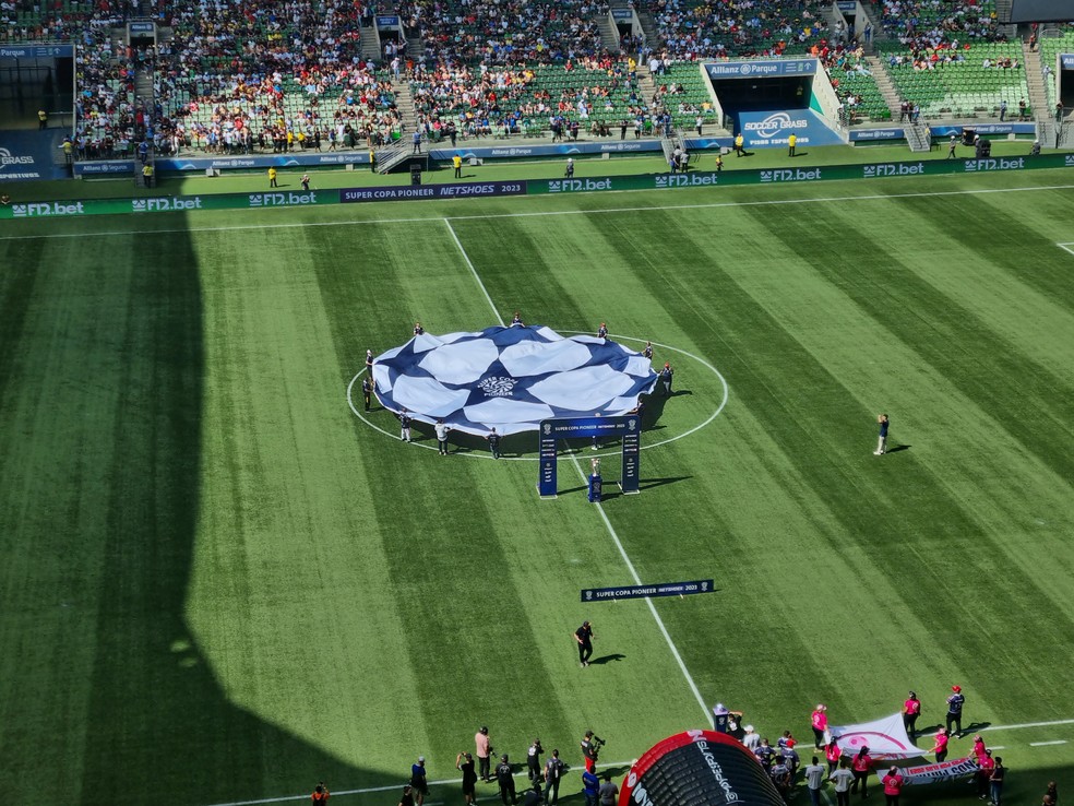 Copa Pioneer, a "Champions da Várzea", reuniu quase 30 mil pessoas no Allianz Parque — Foto: José Edgar de Matos
