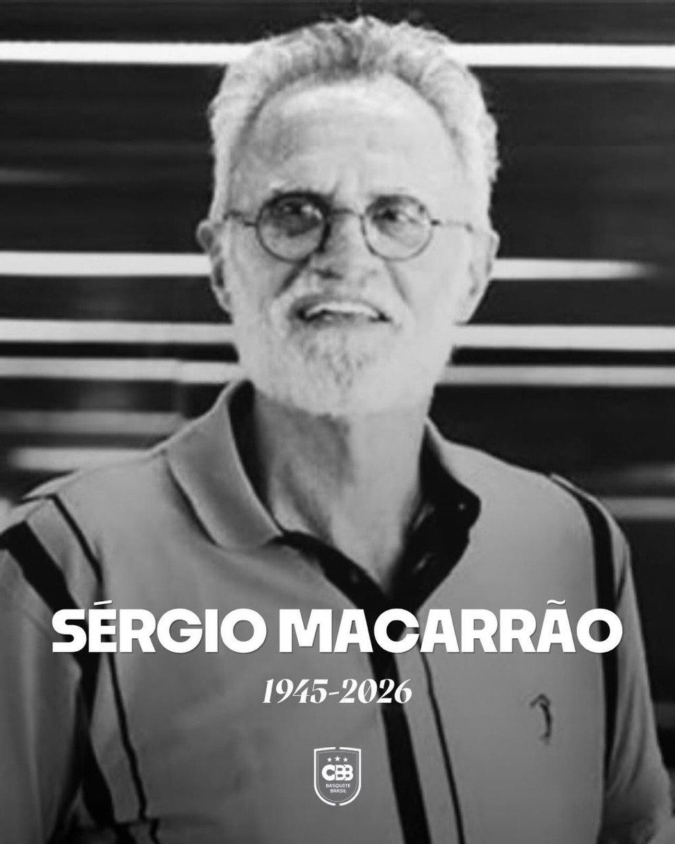 Morre Sérgio Macarrão, medalhista olímpico com o Brasil em Tóquio 1964 — Foto: Divulgação/CBB