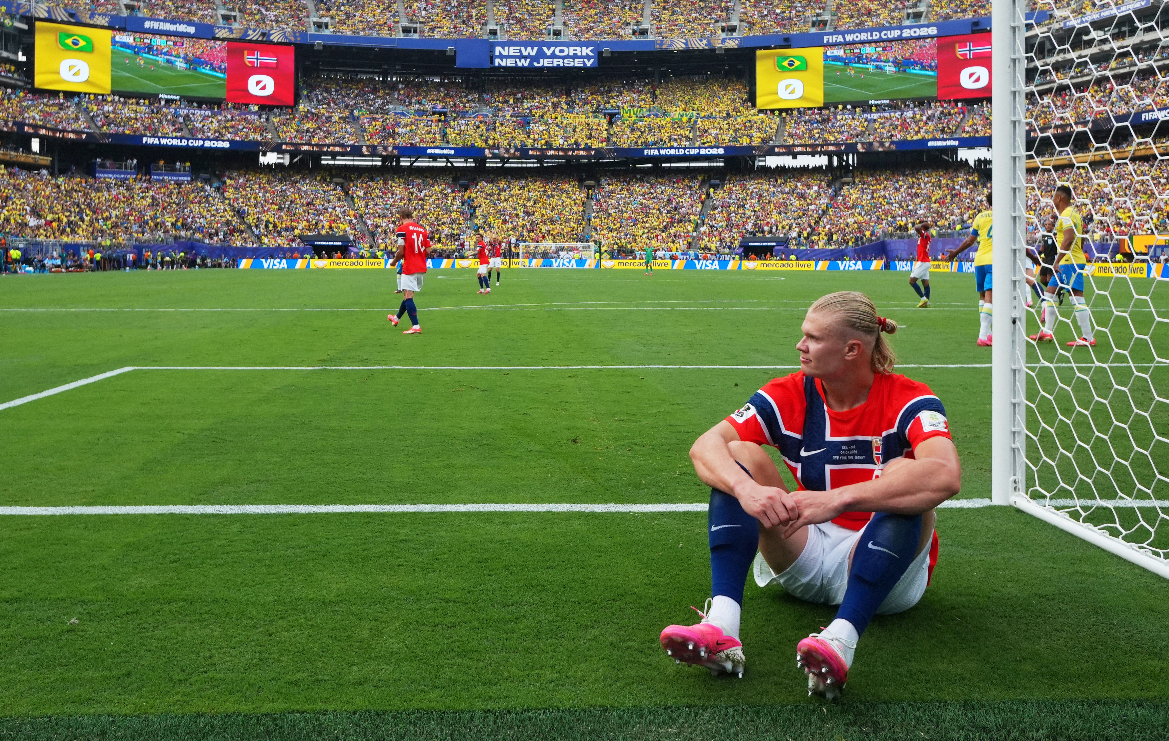 Haaland se diz surpreso com próprio desempenho na Copa do Mundo: "Surpreendente até para mim"