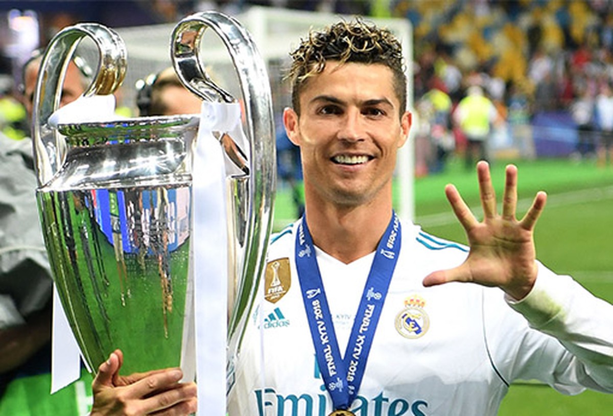 Retorno Vista Cristiano Ronaldo Treina No Real Madrid Futebol 