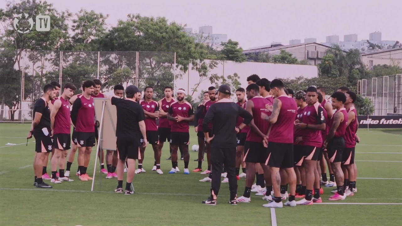 Treino do Corinthians: interino tem primeiro contato com elenco e inicia preparação para o Dérbi