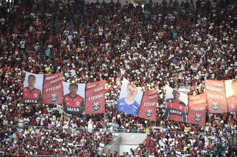 Garotos do Ninho - Flamengo x Madureira  Foto: Andr Duro - GloboEsporte.com