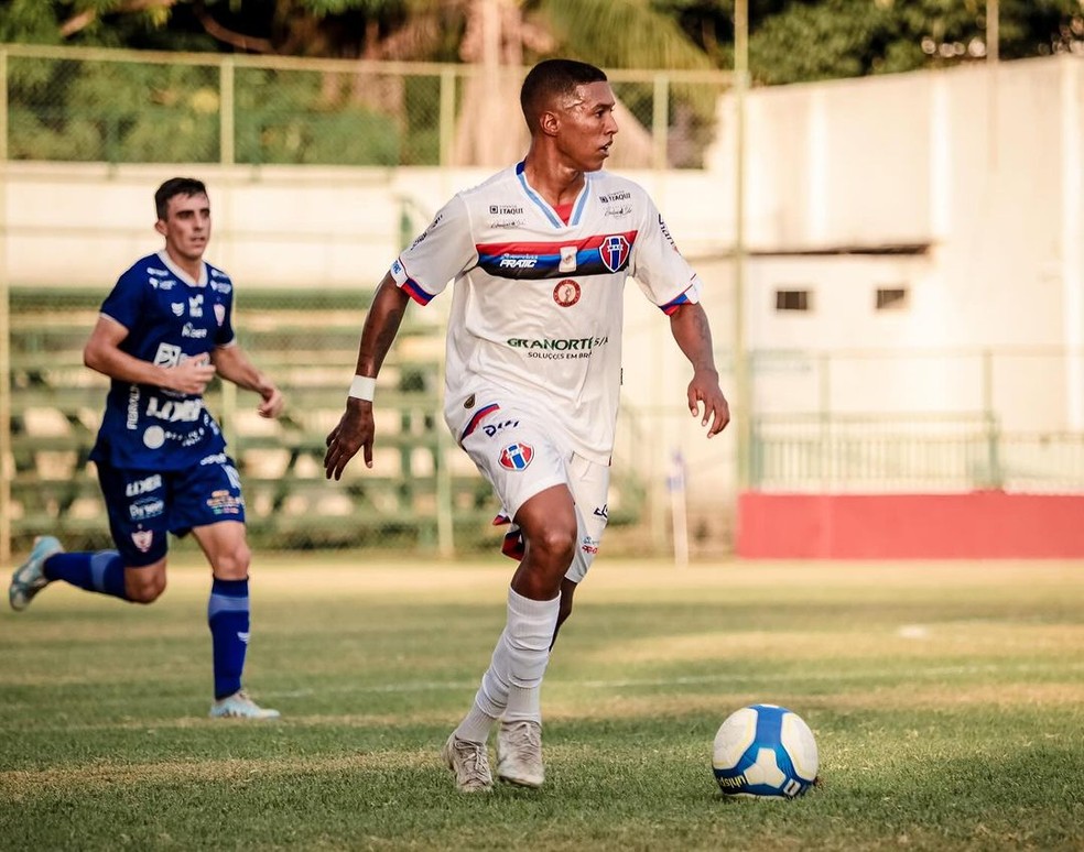 Vinícius Barata em jogo do Maranhão contra o Águia de Marabá, pela Série D 2024 — Foto: Iury Oliveira / Maranhão
