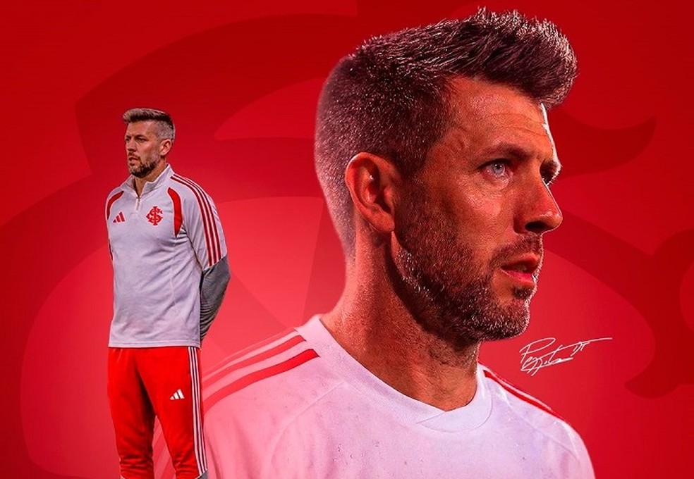 Paulo Pezzolano técnico Inter — Foto: Reprodução