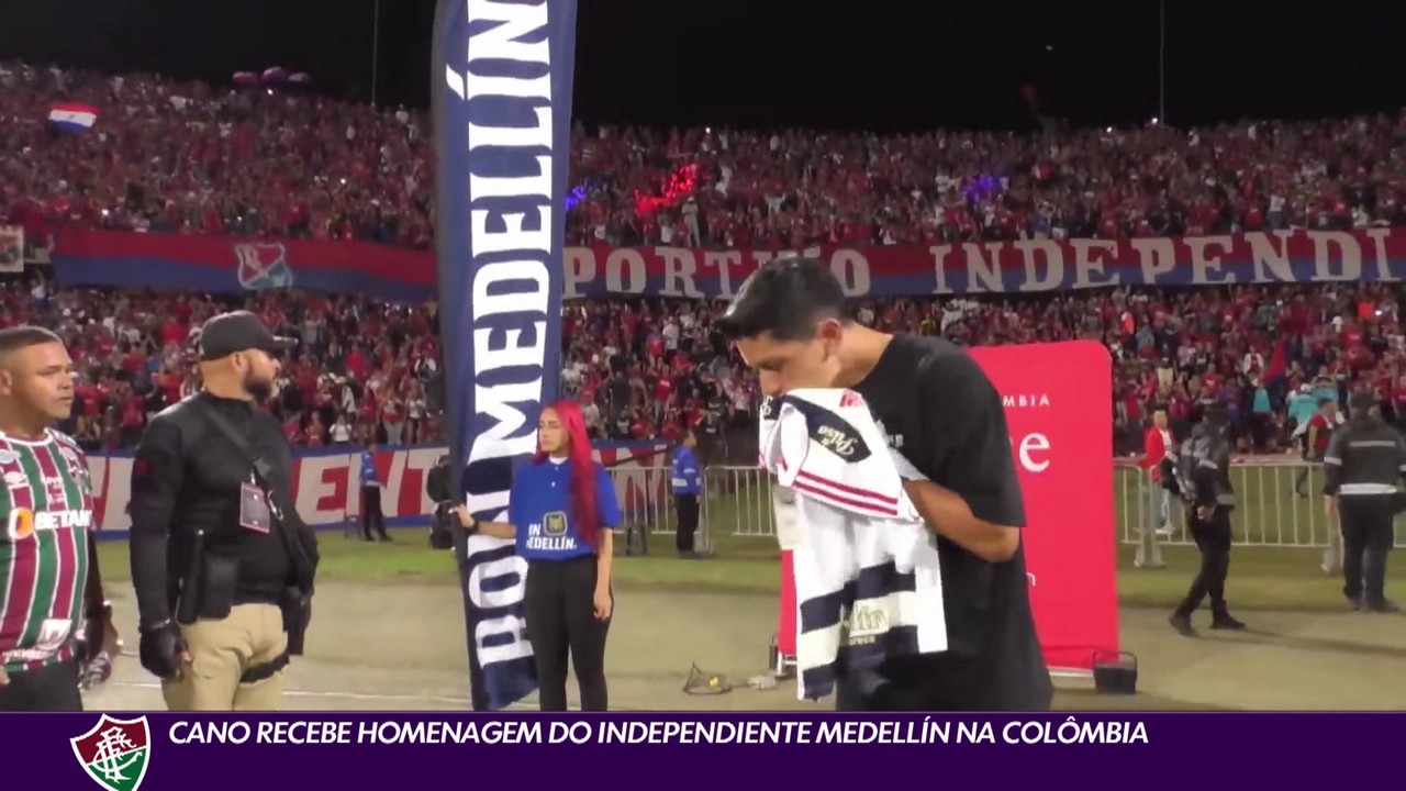 Cano recebe homenagem do Independiente Medellín na Colômbia