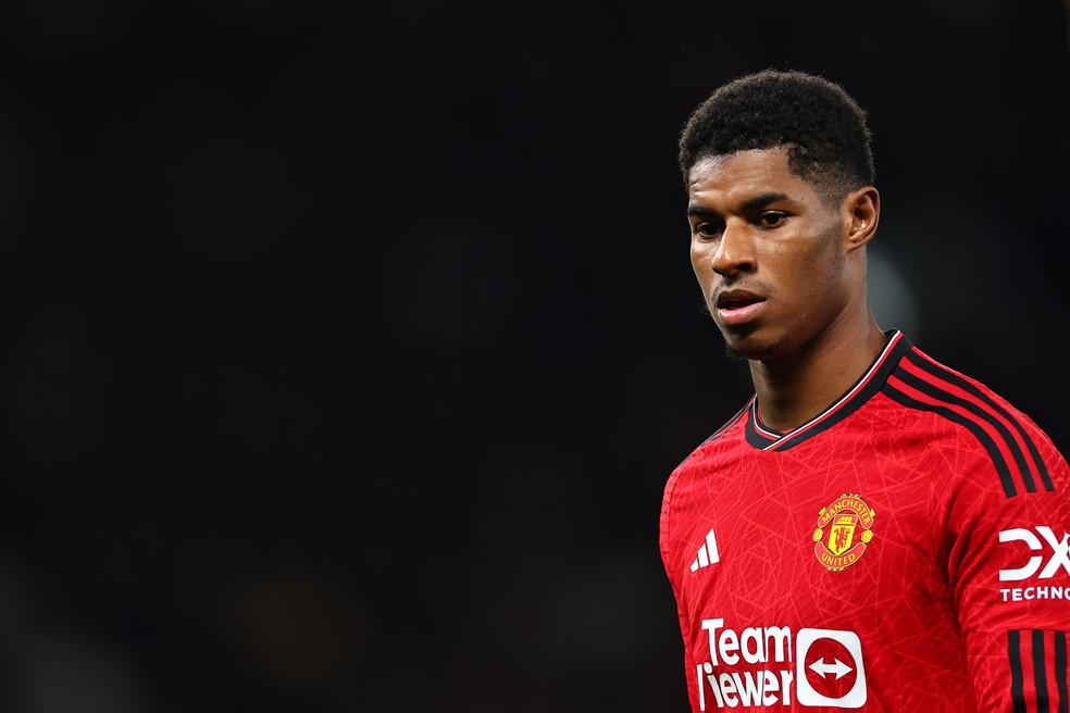 Rashford perdeu grande chance durante o jogo entre Manchester United e Galatasaray — Foto: Getty Images