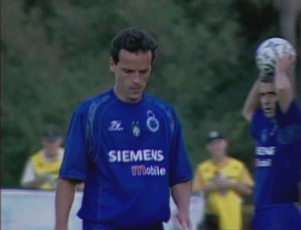 Fernando Diniz em ação pelo Cruzeiro — Foto: Reprodução/ Globo