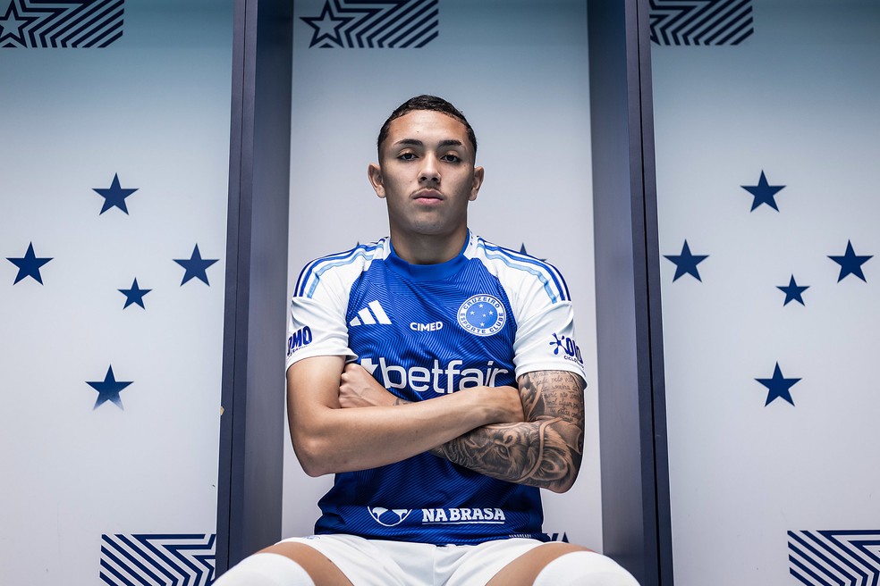 Kauã Moraes Cruzeiro — Foto: Gustavo Aleixo/Cruzeiro