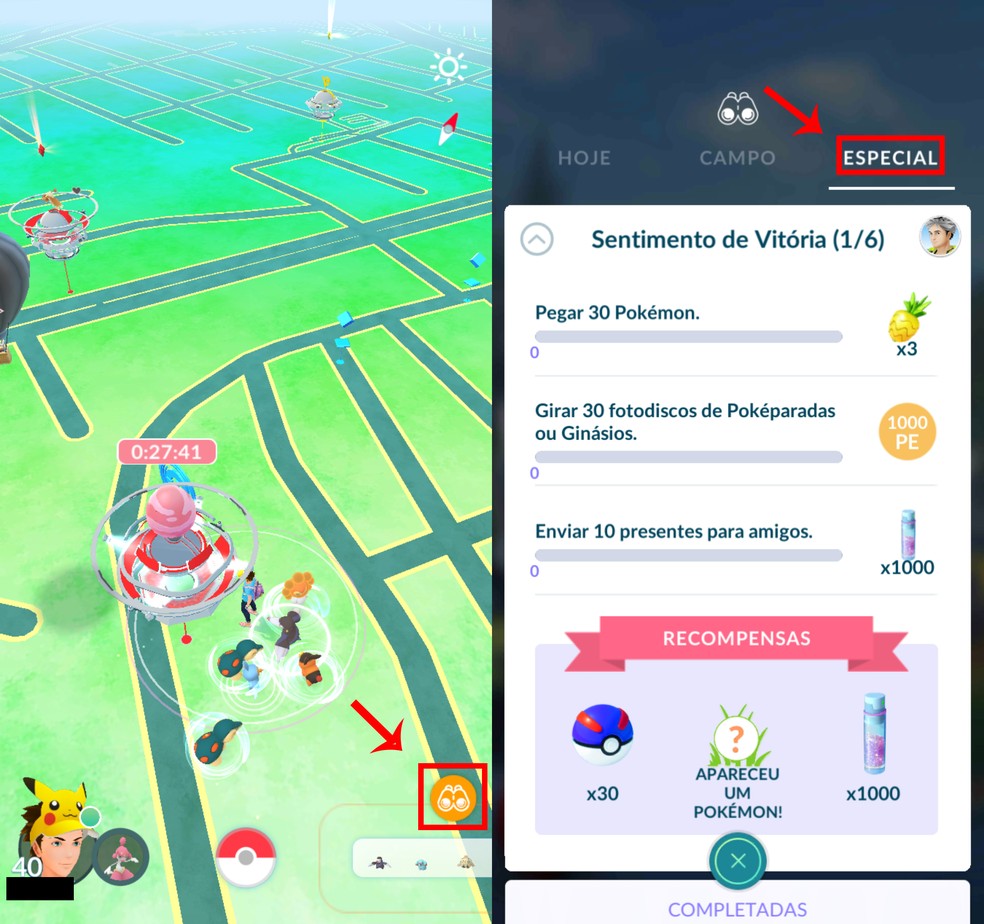 Pokémon GO - Onde capturar Pokémons de cada tipo para completar