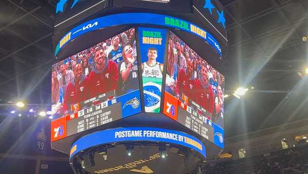 DESTAQUE NA NBA! Lucas e Calleri do São Paulo recebem homenagem em jogo da NBA em Orlando