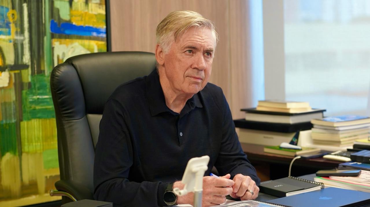 Carlo Ancelotti retorna e planeja novos desafios para a seleção brasileira