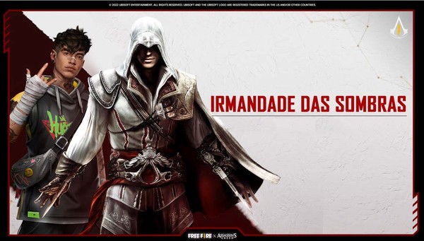 Free Fire x Assassin's Creed: como pegar a skin Irmandade Sombria grátis no  jogo