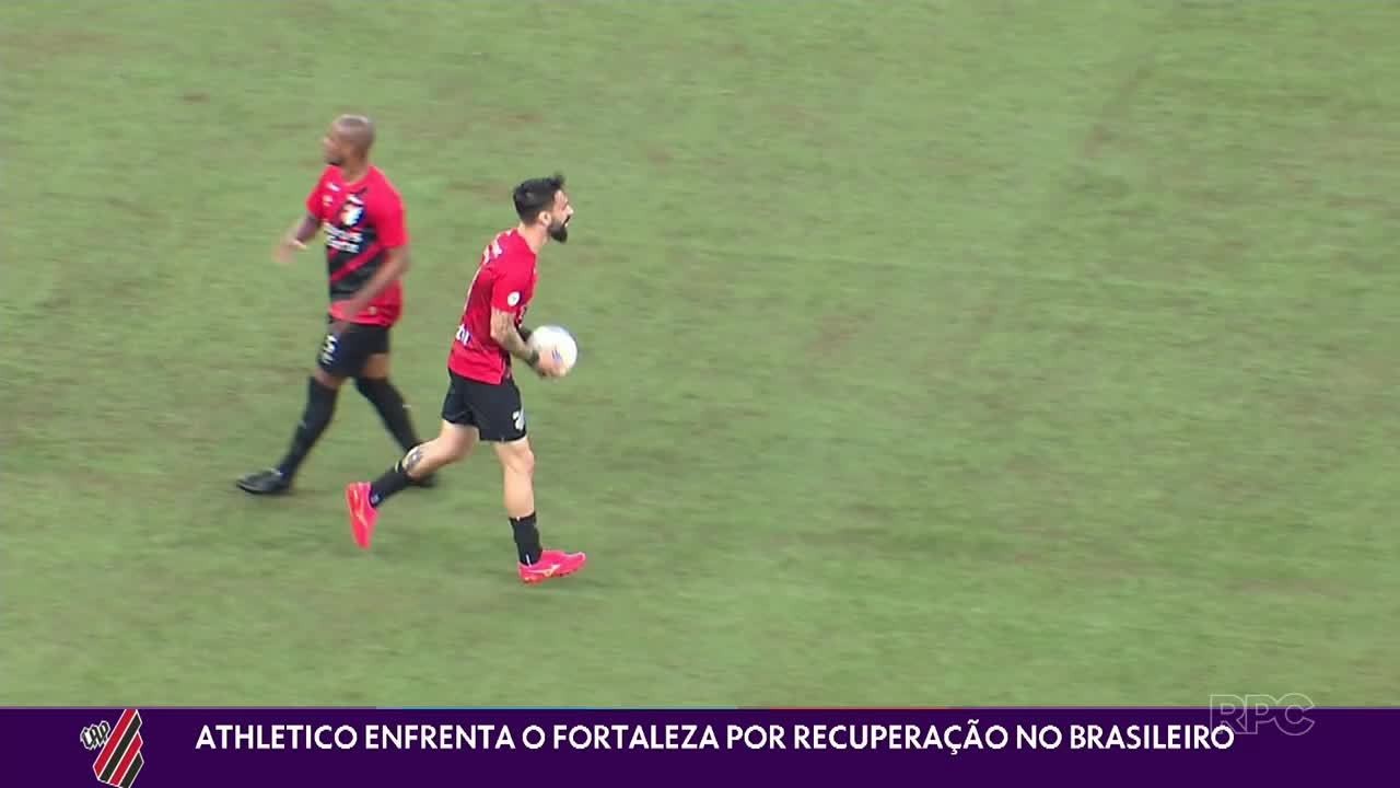 Athletico enfrenta o Fortaleza por recuperação no Brasileirão